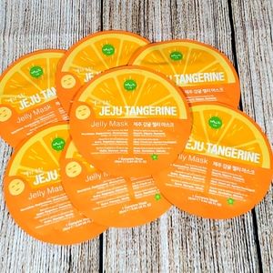 JEJU Tangerine Jelly Facial Masks